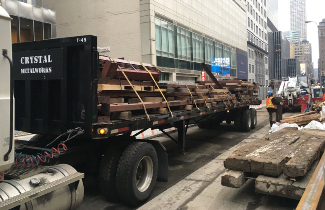 A photo from a clients site